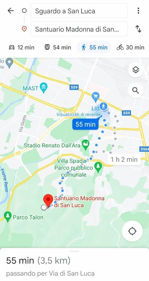Sguardo A San Luca Apartment Болоня Екстериор снимка
